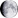 Lune gibbeuse croissante