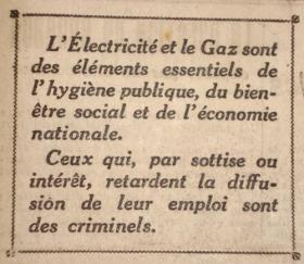 Histoire électricité