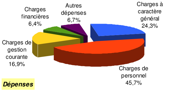 CA 2013 fonct dépenses